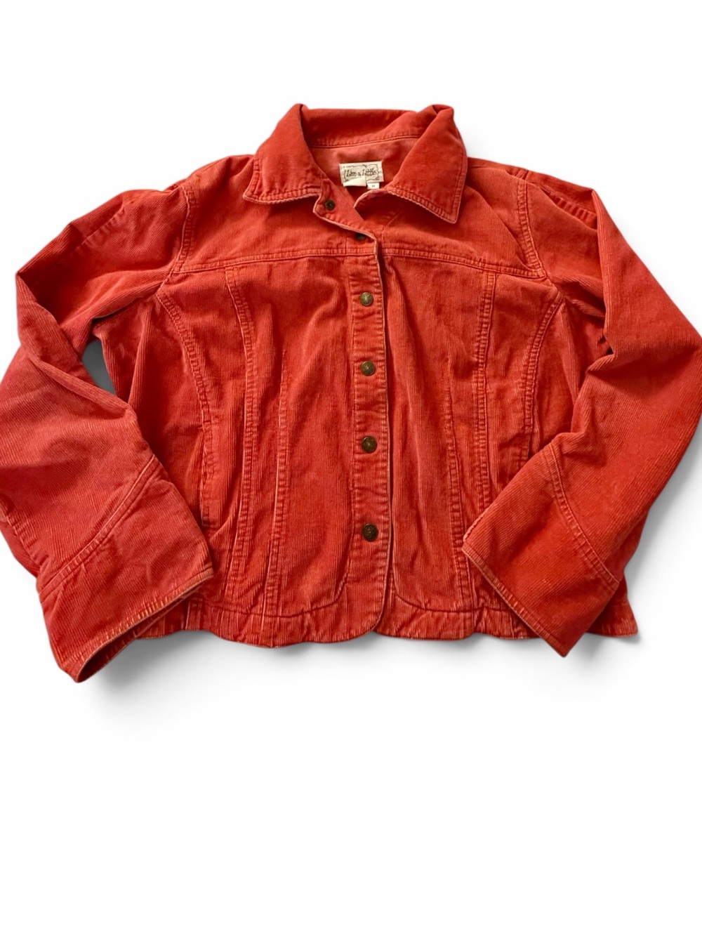 Love a Little Rust Corduroy Fitted Jacket M